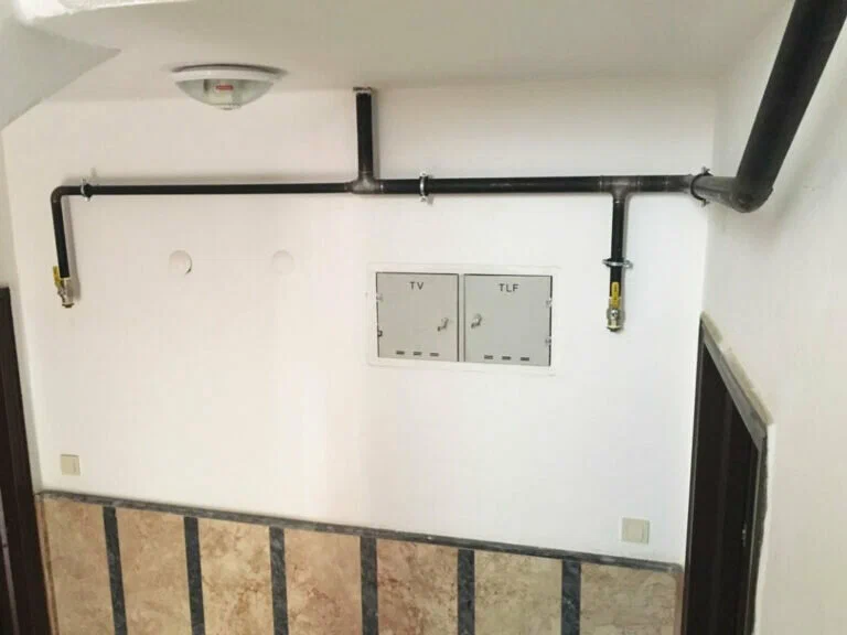 doğalgaz tesisatı görseli